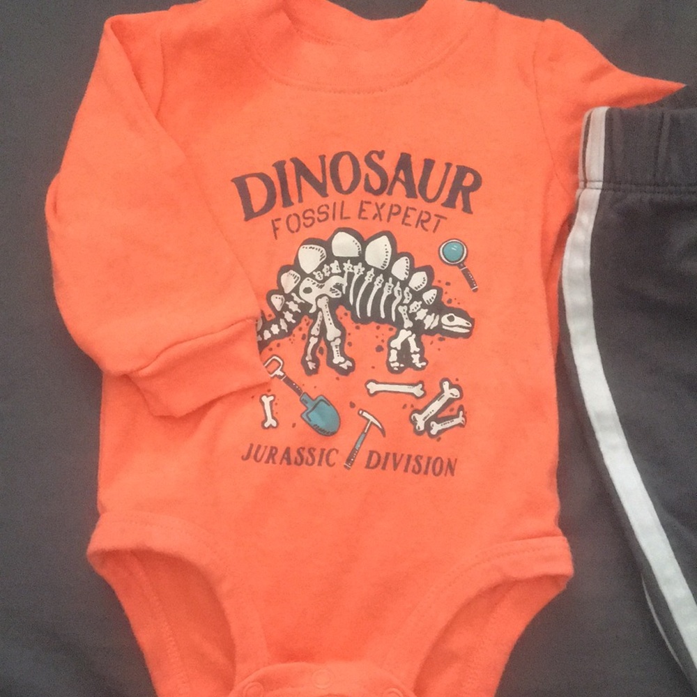 Matching boy clothing set for 3 months